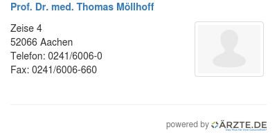 Prof dr med thomas moellhoff