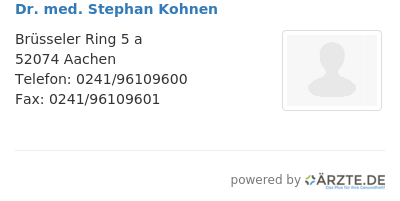 Dr med stephan kohnen
