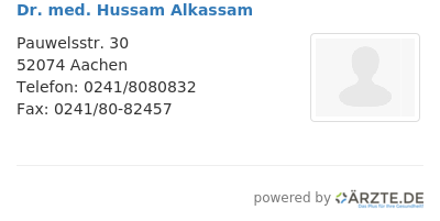 Dr med hussam alkassam