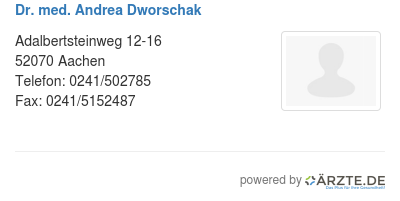 Dr med andrea dworschak