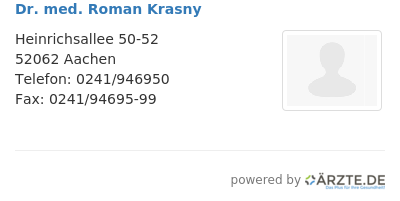 Dr med roman krasny