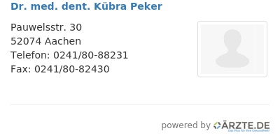 Dr med dent kuebra peker