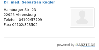 Dr med sebastian kaegler