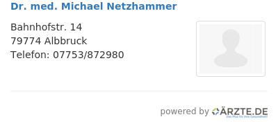 Dr med michael netzhammer
