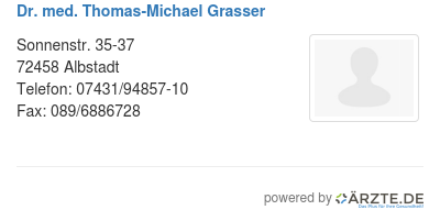 Dr med thomas michael grasser