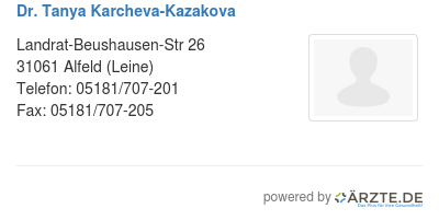 Dr tanya karcheva kazakova