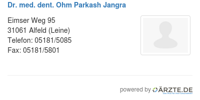 Dr med dent ohm parkash jangra