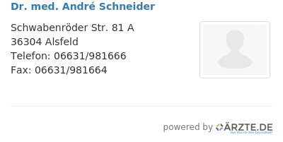 Dr med andre schneider 512274