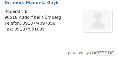 Dr med manuela gayk 658160