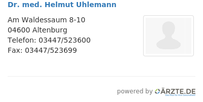 Dr med helmut uhlemann 534633