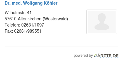Dr med wolfgang koehler 573028