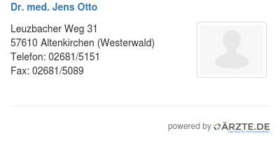 Dr med jens otto 254099