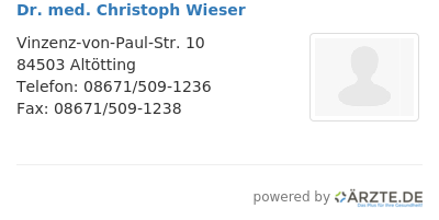 Dr med christoph wieser