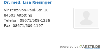 Dr med lisa riesinger