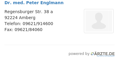 Dr med peter englmann