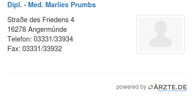 Dipl med marlies prumbs
