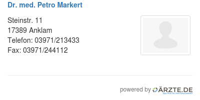 Dr med petro markert 297657