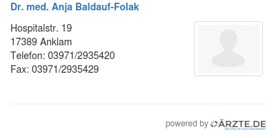 Dr med anja baldauf folak 500075