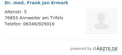 Dr med frank jan ermark 645592