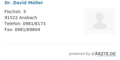 Dr david mueller