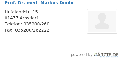 Prof dr med markus donix 671394