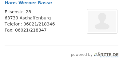 Hans werner basse