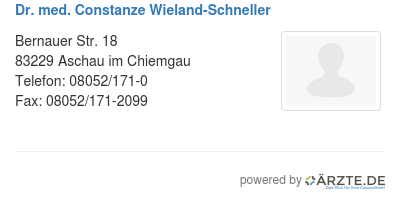 Dr med constanze wieland schneller