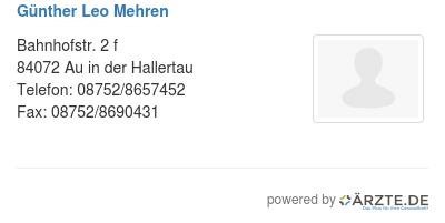 Guenther leo mehren