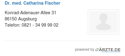 Dr med catharina fischer