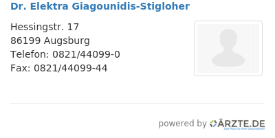Dr elektra giagounidis stigloher