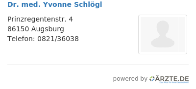 Dr med yvonne schloegl
