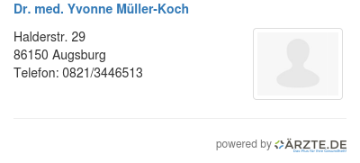 Dr med yvonne mueller koch 552971