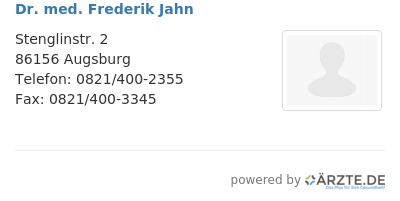 Dr med frederik jahn