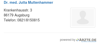 Dr med jutta muttenhammer