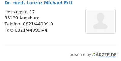 Dr med lorenz michael ertl