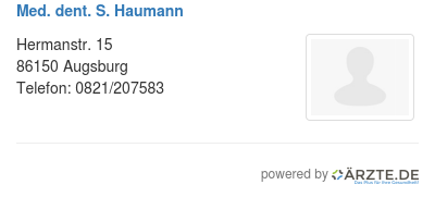 Med dent s haumann
