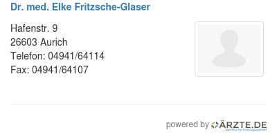 Dr med elke fritzsche glaser