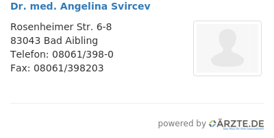 Dr med angelina svircev 570545