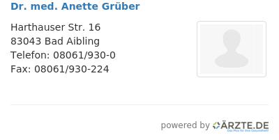 Dr med anette grueber