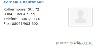 Cornelius kauffmann