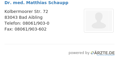 Dr med matthias schaupp 279719