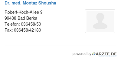 Dr med mootaz shousha