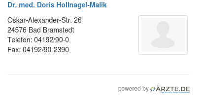 Dr med doris hollnagel malik