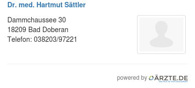 Dr med hartmut saettler
