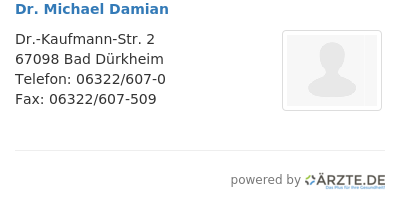 Dr michael damian