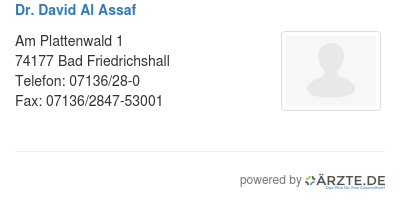 Dr david al assaf