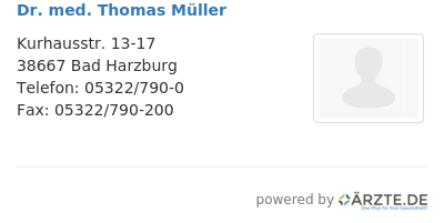 Dr med thomas mueller 274798