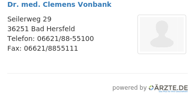 Dr med clemens vonbank 644618