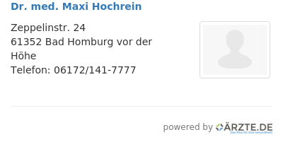 Dr med maxi hochrein 644718