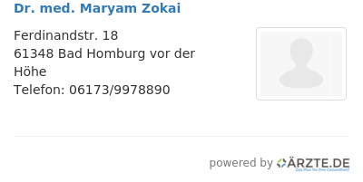 Dr med maryam zokai
